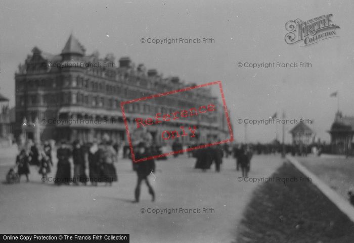 Photo of Bexhill, The Parade, Looking East 1899