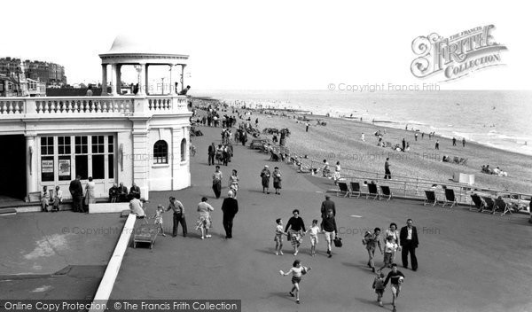 Photo of Bexhill, The Promenade c.1955