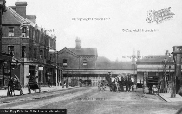 Photo of Bexhill, The Station 1896