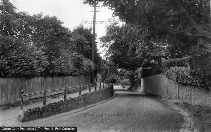 Photo of Bexhill, Upper Sea Road 1921