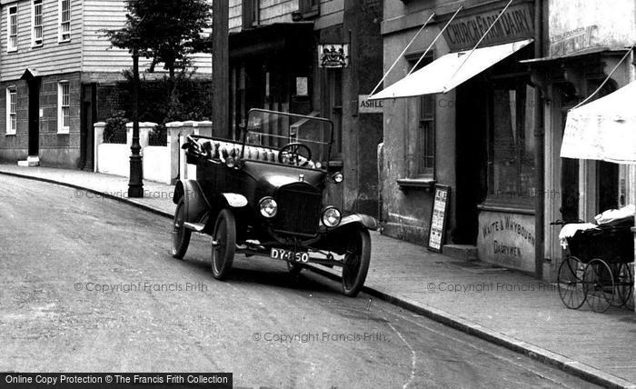 Photo of Bexhill, Vintage Car In Old Town 1921