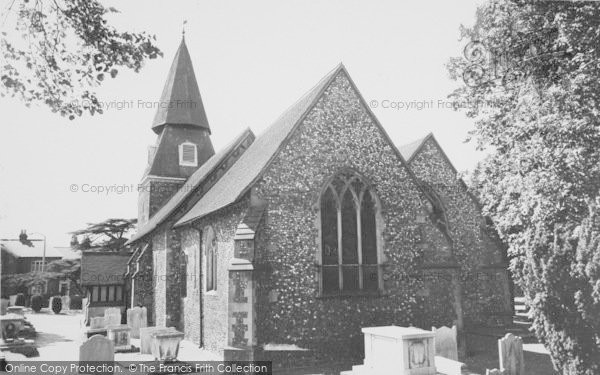 Photo of Bexley, Parish Church c.1965