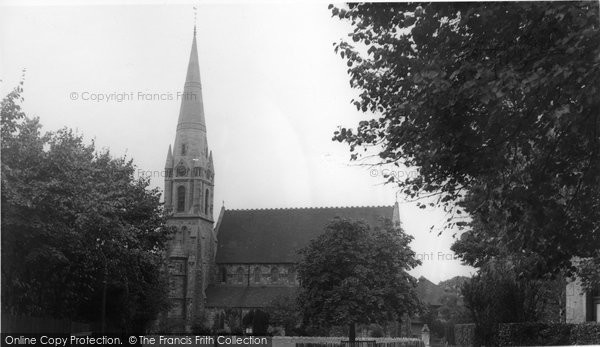 Photo of Bexley, St John's Church c.1950