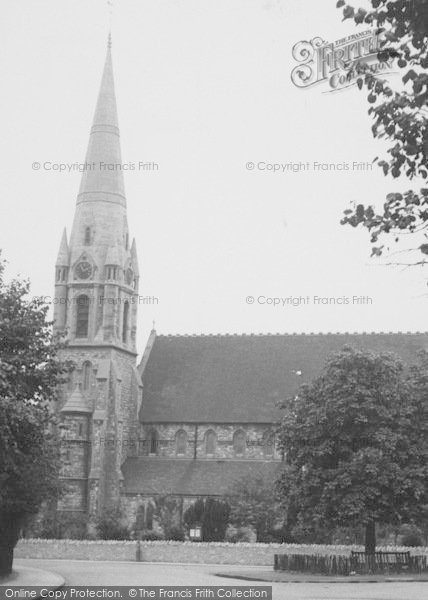 Photo of Bexley, St John's Church c.1950
