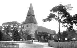 St Mary's Church 1900, Bexley