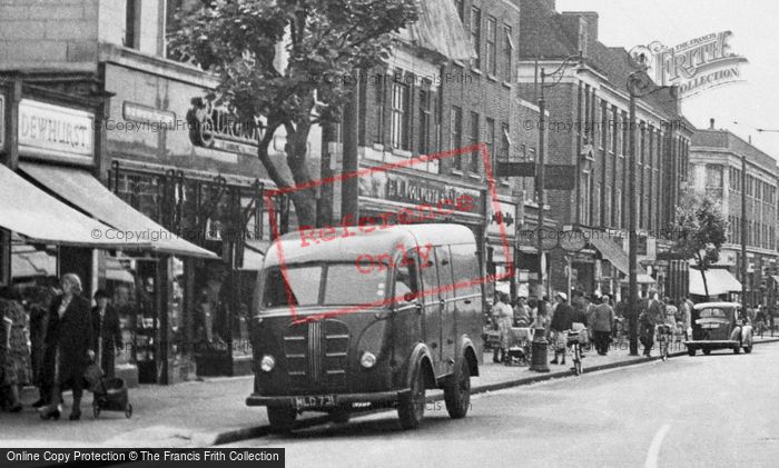 Photo of Bexleyheath, A Delivery Van c.1955