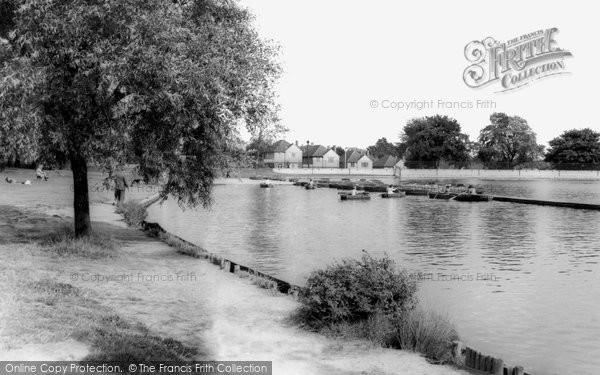 Photo of Bexleyheath, Boating Lake, Danson Park c.1965