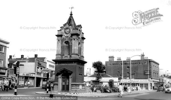 Photo of Bexleyheath, Clock Tower c1960