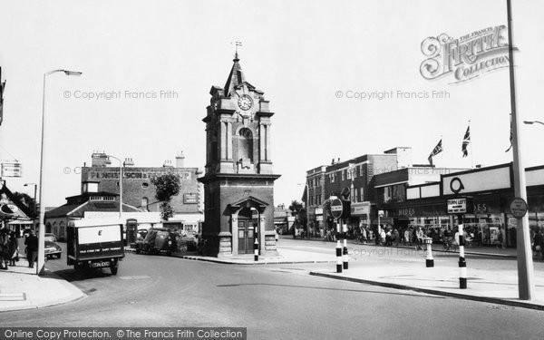 Photo of Bexleyheath, Clock Tower c.1960