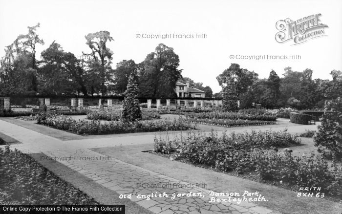 Photo of Bexleyheath, Old English Garden, Danson Park c.1965