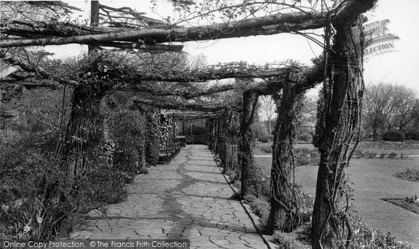 Photo of Bexleyheath, Rustic Walk, Danson Park c.1960