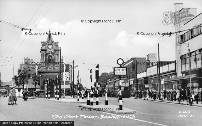 Photo of Bexleyheath, The Clock Tower c.1950