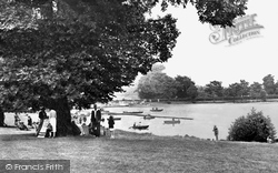 The Lake, Danson Park c.1955, Bexleyheath