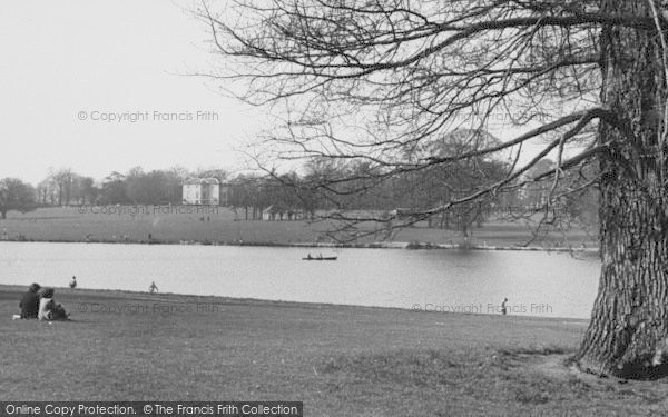 Photo of Bexleyheath, The Lake, Danson Park c.1955