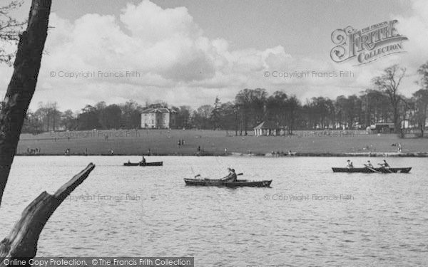 Photo of Bexleyheath, The Lake, Danson Park c.1955