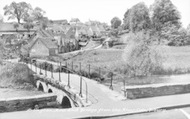 Arlington Row And Bridge From The River Coln c.1960, Bibury