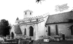 St Mary's Church c.1960, Bibury