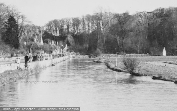 Photo of Bibury, The River Coln c.1960