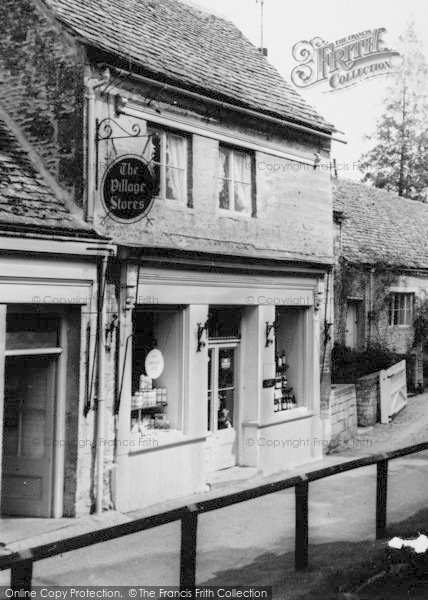 Photo of Bibury, The Village Stores c.1965