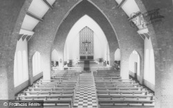 Catholic Church Interior c.1960, Bicester