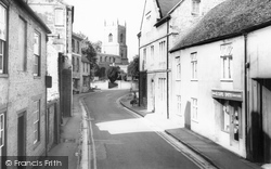 Causeway And Church c.1965, Bicester