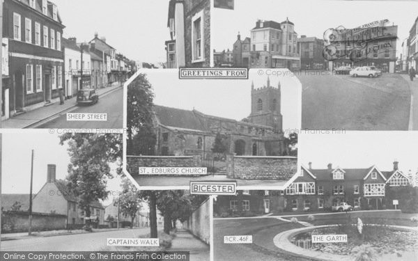Photo of Bicester, Composite c.1955
