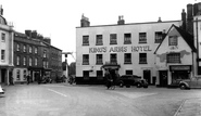 Market Square And King's Arms Hotel c.1955, Bicester