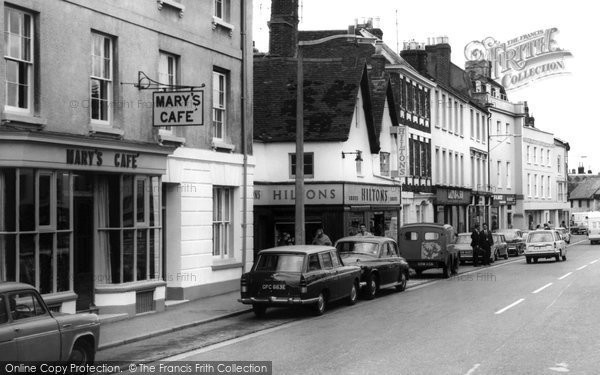 Photo of Bicester, Mary's Café c.1965