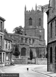 St Edburg's Church 1950, Bicester