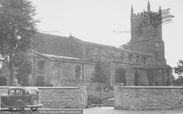 Photo of Bicester, St Edburg's Church c.1955