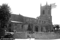 St Edburg's Church c.1955, Bicester