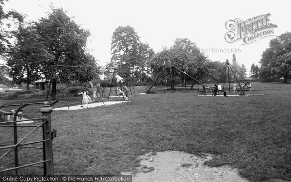 Photo of Bicester, The Children's Playground, The Garth c.1960