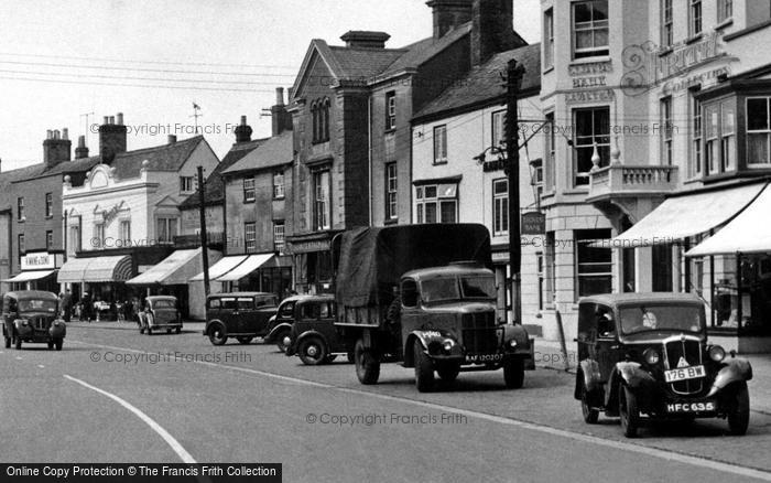 Photo of Bicester, Traffic In Sheep Street c.1950