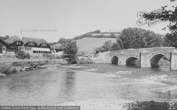 Photo of Bickleigh, The Bridge, River Exe c.1965