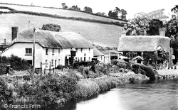 The River Exe And The New Inn 1930, Bickleigh