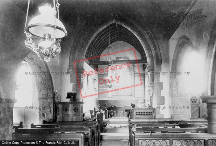 Photo of Bidborough, Church Interior 1896