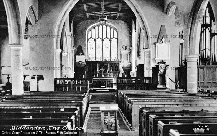 Photo of Biddenden, Church Interior c.1950