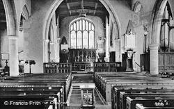 Church Interior c.1950, Biddenden