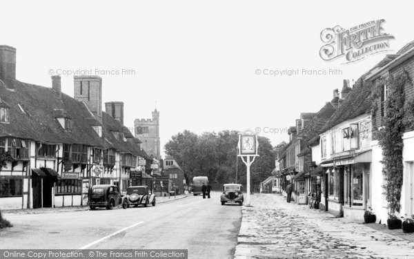 Photo of Biddenden, High Street c.1950