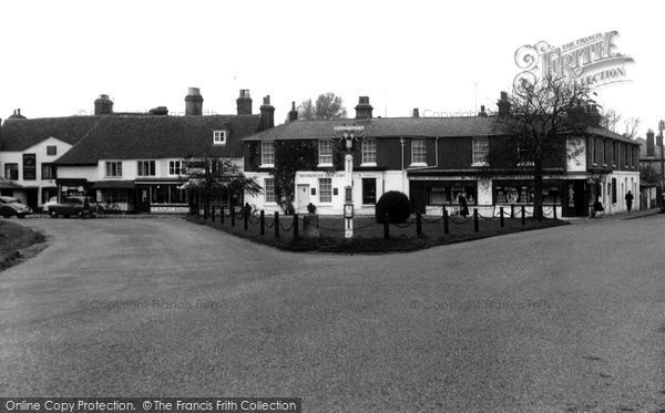 Photo of Biddenden, The Village Green And Sign c.1960