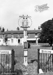 Village Sign c.1955, Biddenden