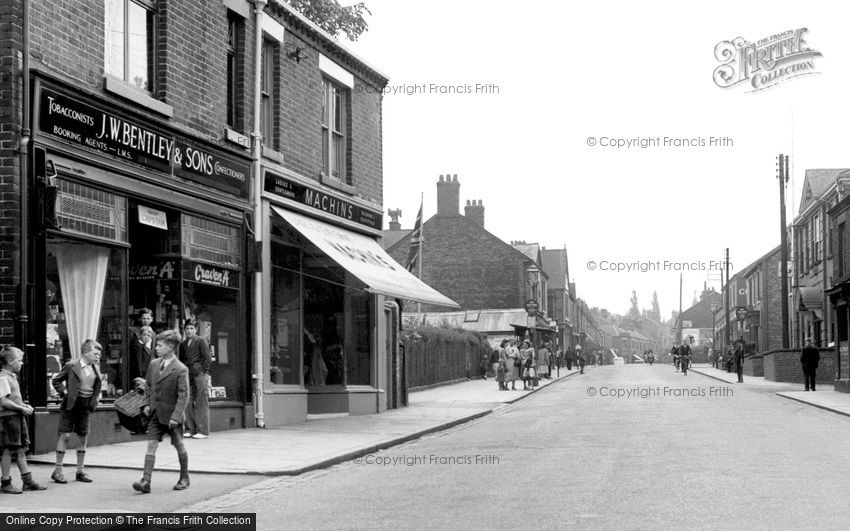 Biddulph, High Street c1955