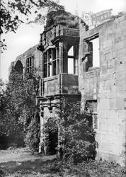 Old Hall, The Ruins c.1955, Biddulph