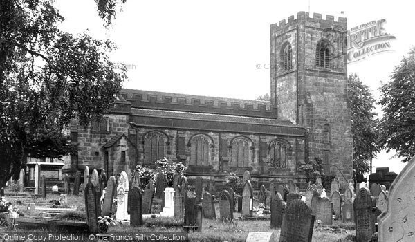 Photo of Biddulph, St Lawrence's Church c.1955