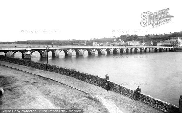 Photo of Bideford, Bridge 1894