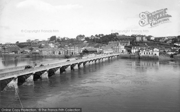 Photo of Bideford, Bridge 1935