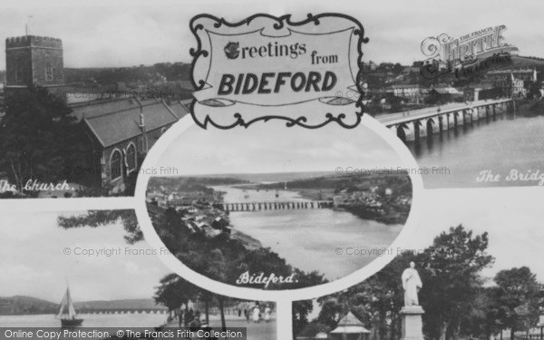 Photo of Bideford, Composite c.1955