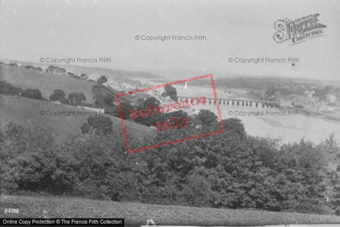 Photo of Bideford, From Above 1890