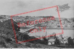 From Above Railway Station 1893, Bideford