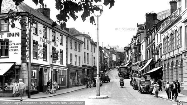 Photo of Bideford, High Street 1953